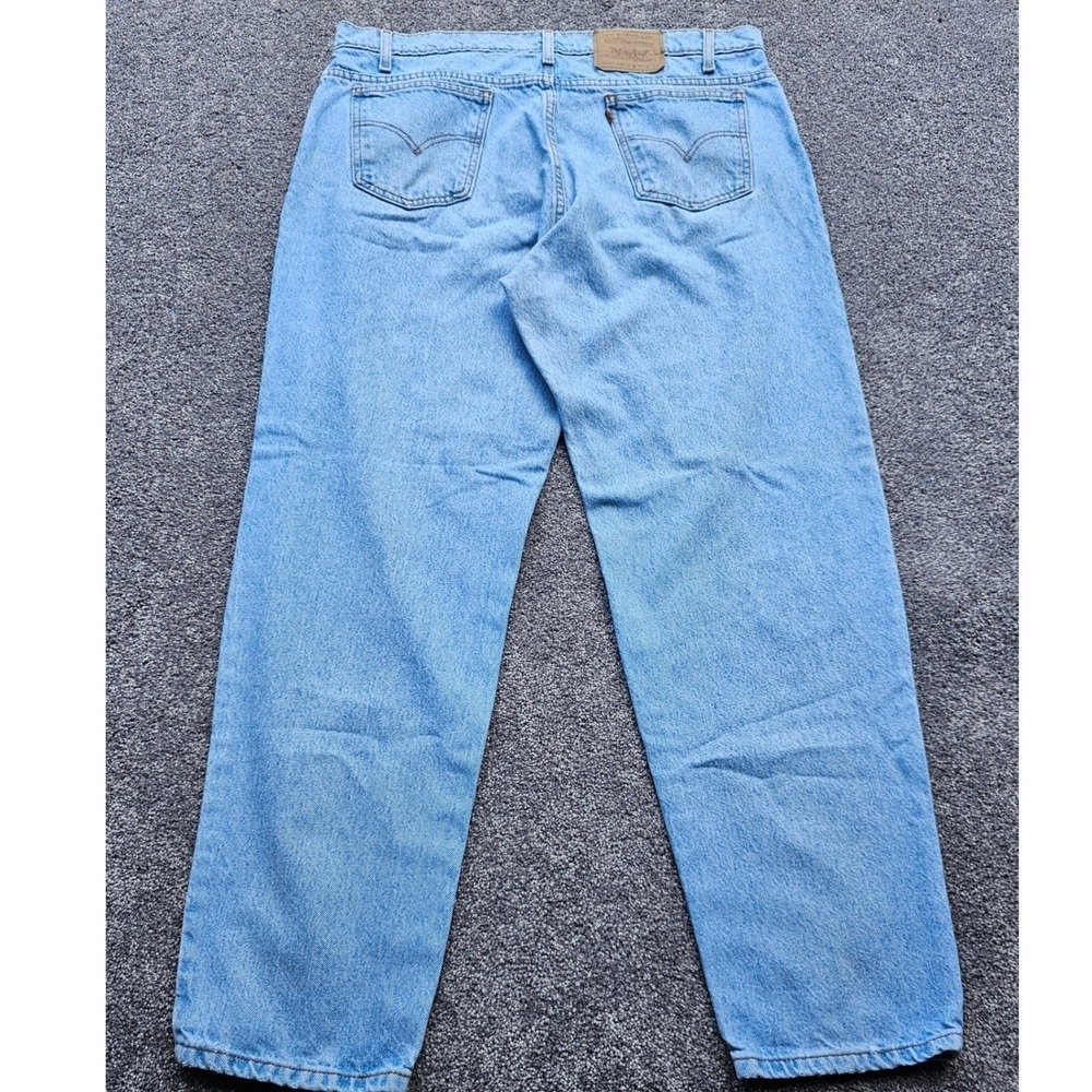 Vintage 90's Levi's 550 Orange Tab Jeans Mens 40x32 (Fits38X31) Relaxed Tapered - Picture 14 of 14